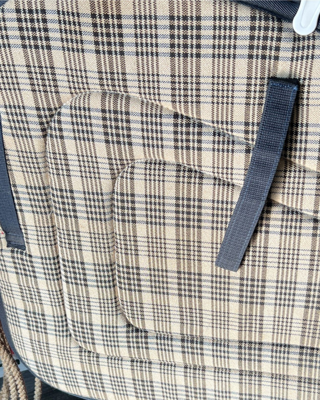 English Saddle Pad – Shedrow, Plaid | Used