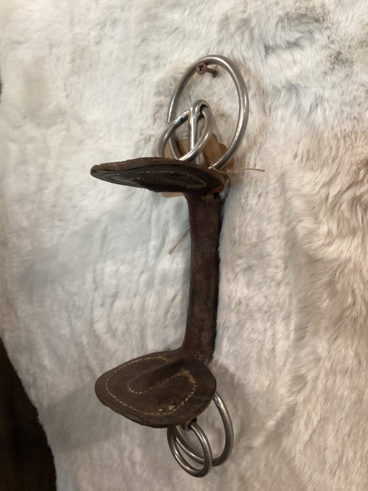 Bit – Leather Side Pull, Standardbred, 5" | Used