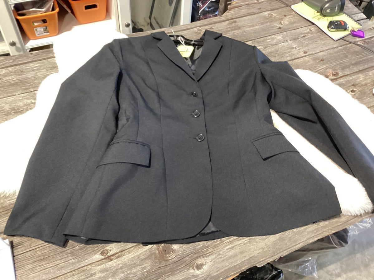 English Show Jacket – Elation, Black, 10R | Used