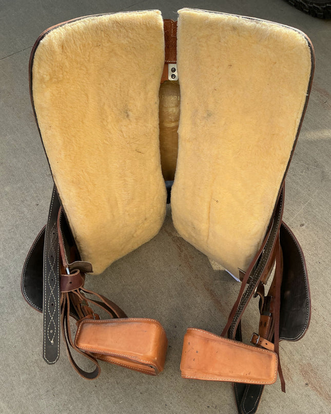 Western Saddle S16" Ortho Flex 
