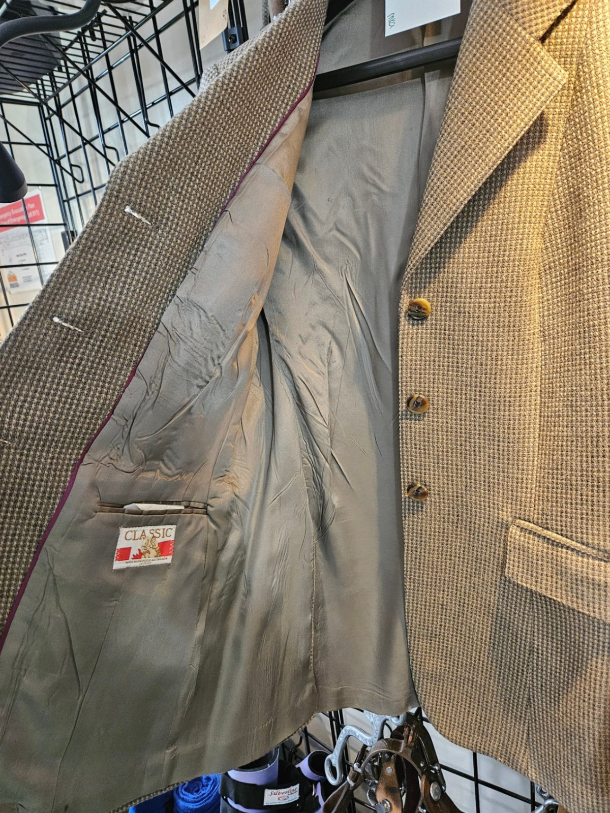 English Show Jacket – Brown, 14 Tall | Used