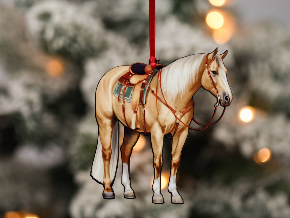 Ornament – Palomino Quarter Horse | New