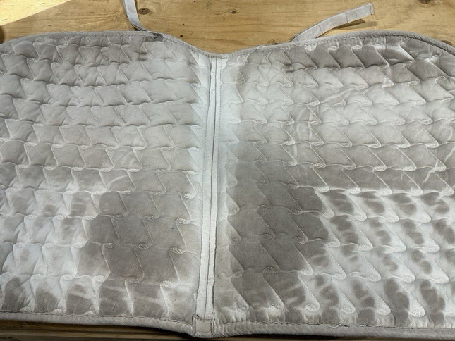 English Saddle Pad – White, Full (C) | Used