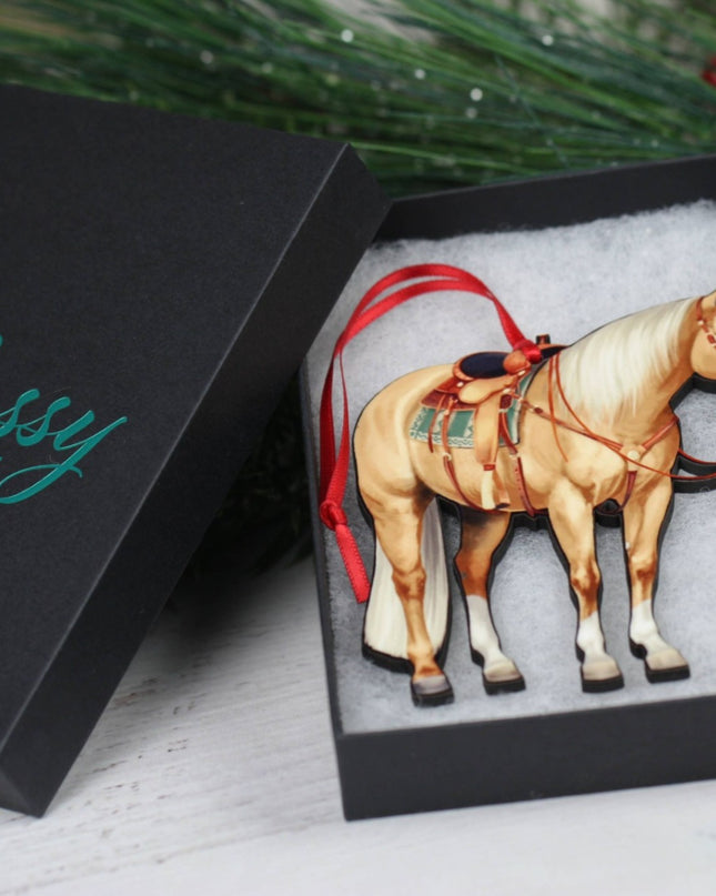 Ornament – Palomino Quarter Horse | New