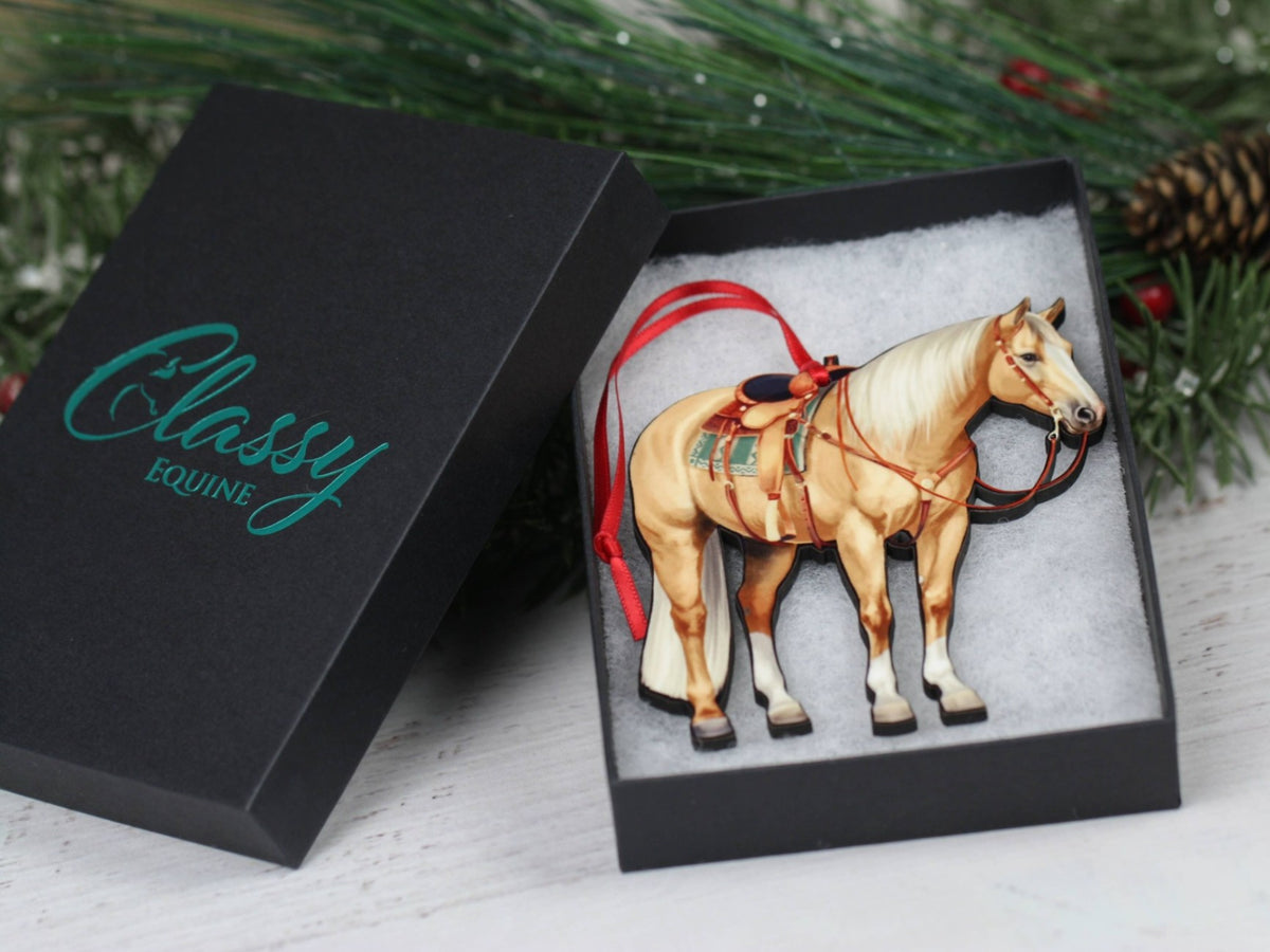 Ornament – Palomino Quarter Horse | New