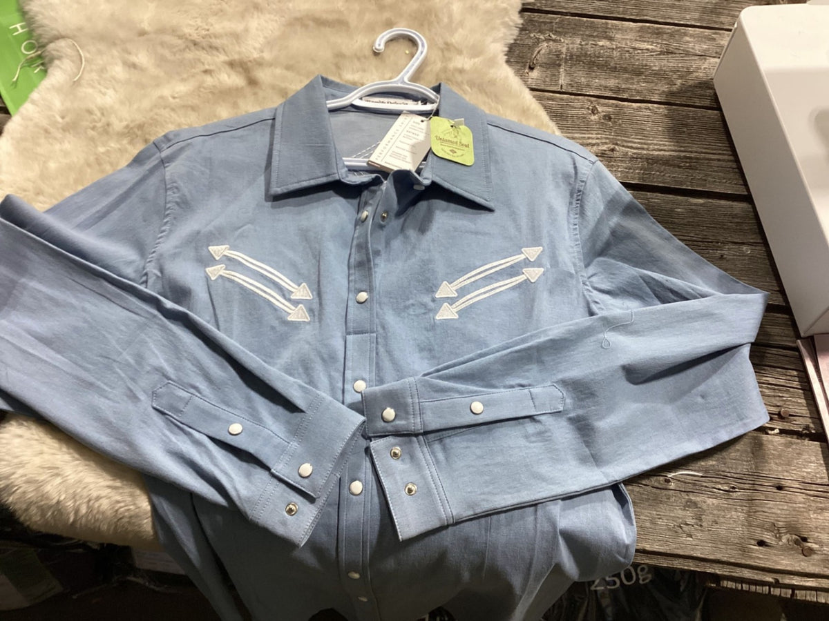 Western Shirt – Ranch Dress'n Rodeo, Large | New with Tags