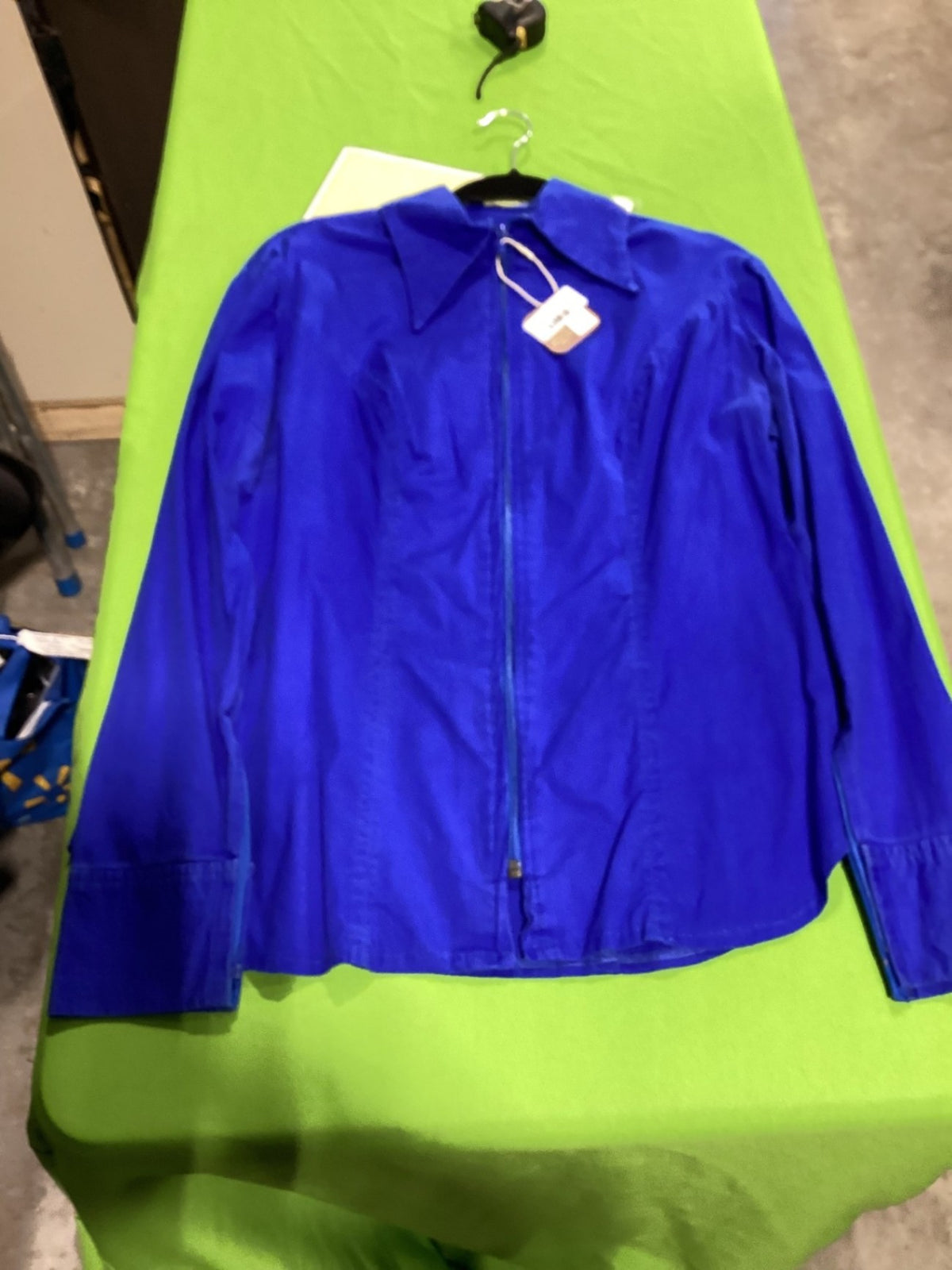 Western Shirt – Zip, Blue | Used