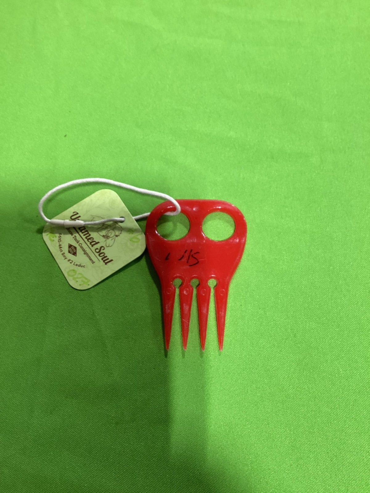 Braiding Comb – Red | Used
