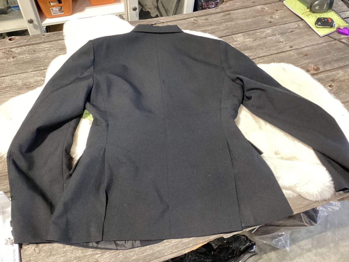 English Show Jacket – Elation, Black, 10R | Used