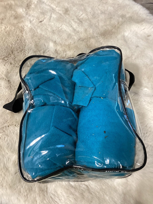 Polo Wraps – Weaver, Teal (Set of 4) | Used