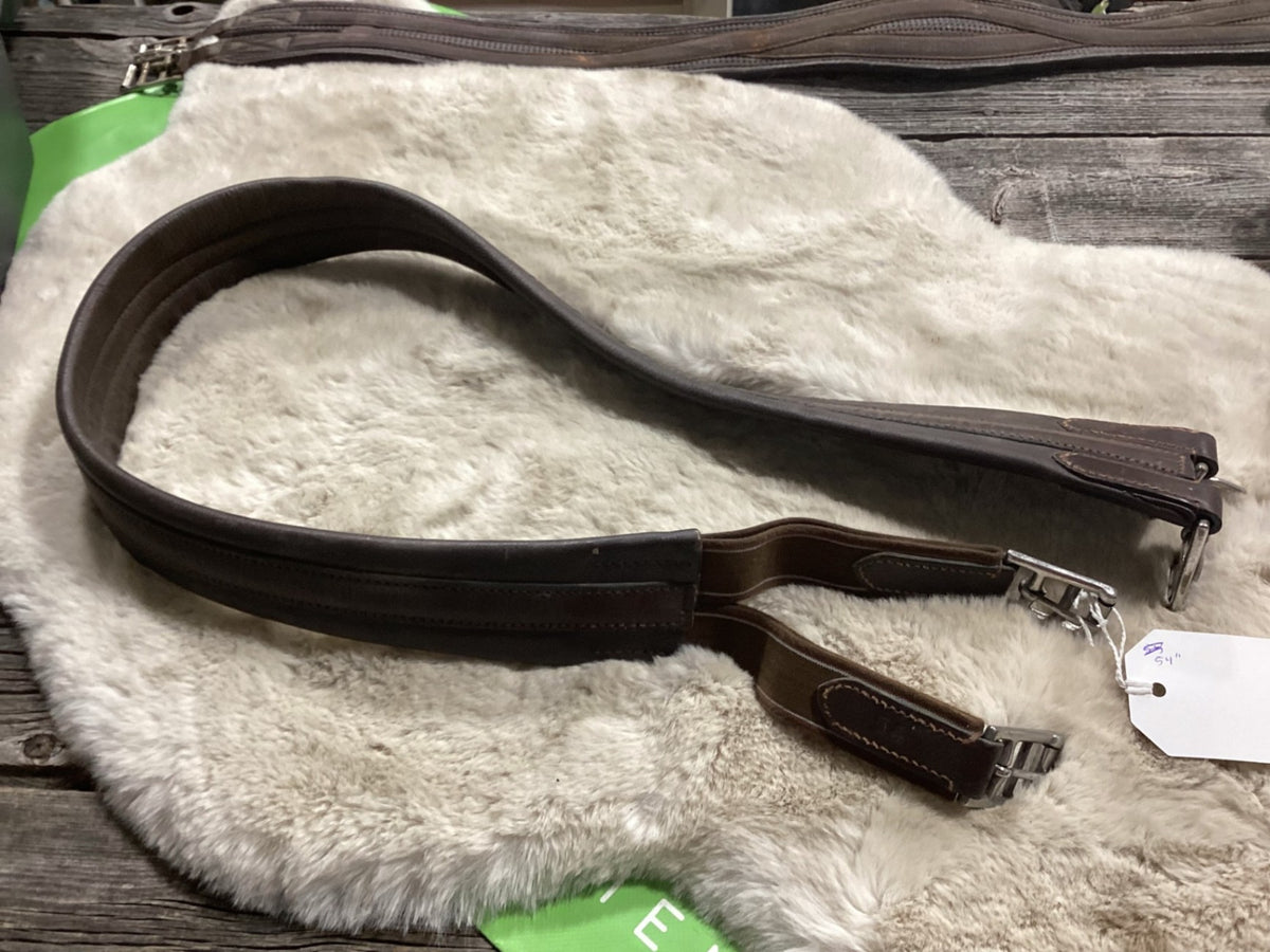 English Girth – Elastic One End, 54" | Used