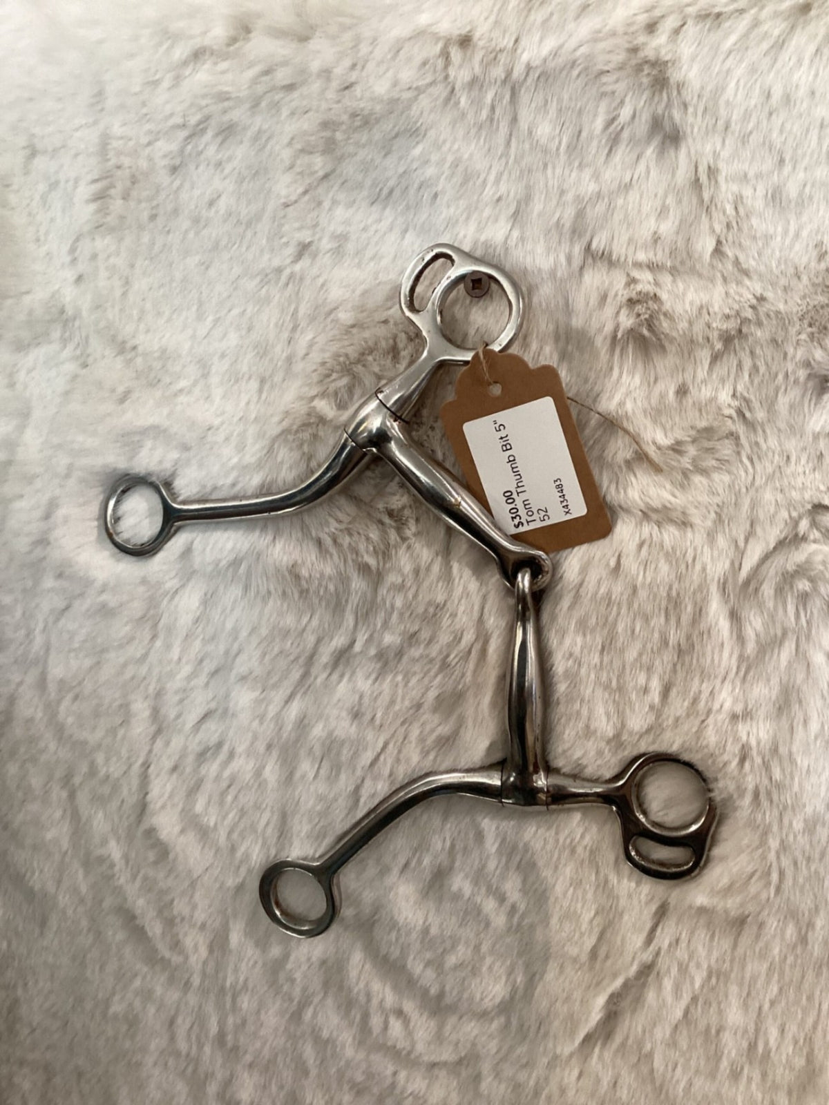 Bit – Tom Thumb, Stainless Steel, 5" | Used