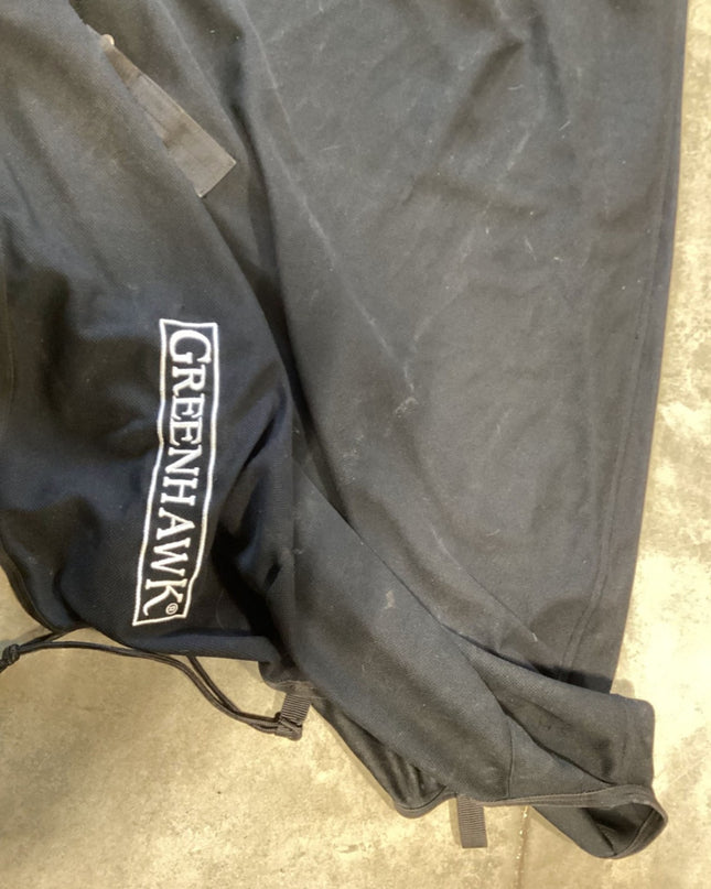 Stable Sheet – Greenhawk Shedrow, Black, 80" | Used