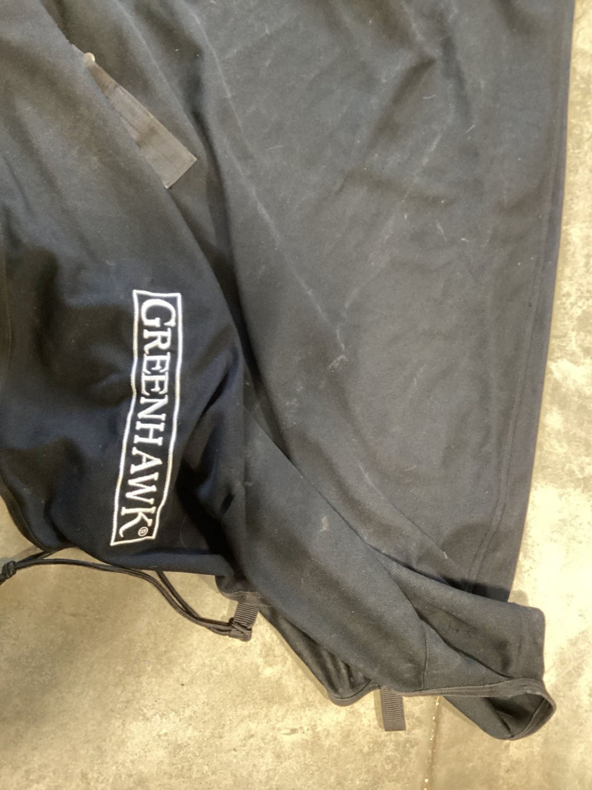 Stable Sheet – Greenhawk Shedrow, Black, 80" | Used