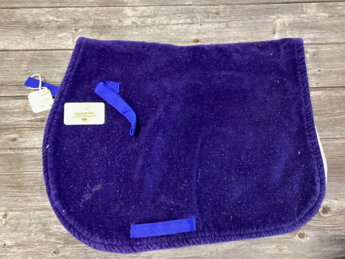 English Saddle Pad – Blue (A) | Used