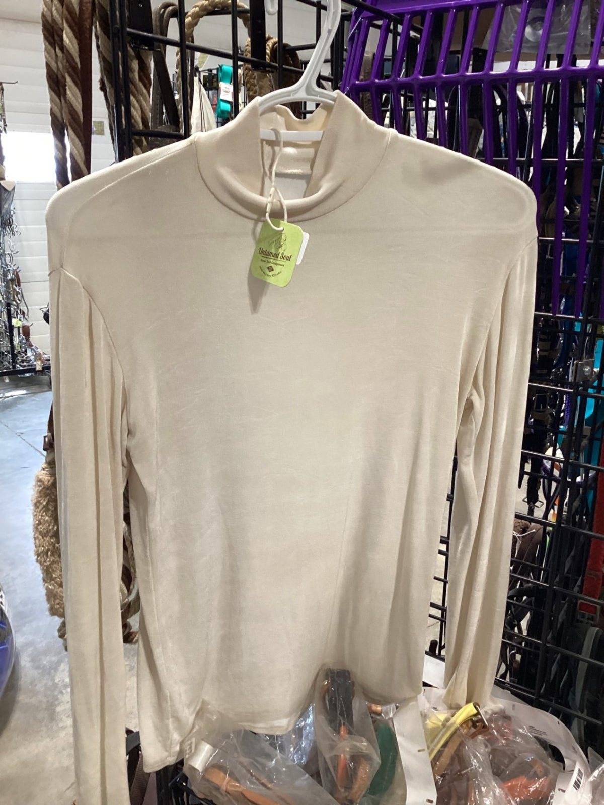 English Shirt – Slinky, Cream, Medium | Used