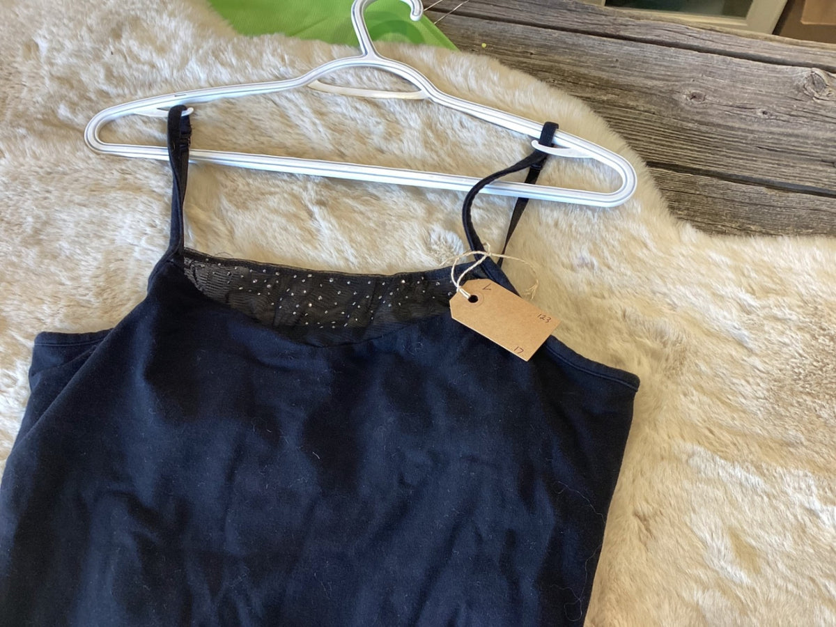 Tank Top – Cowgirl Tuff, Black, Large | Used