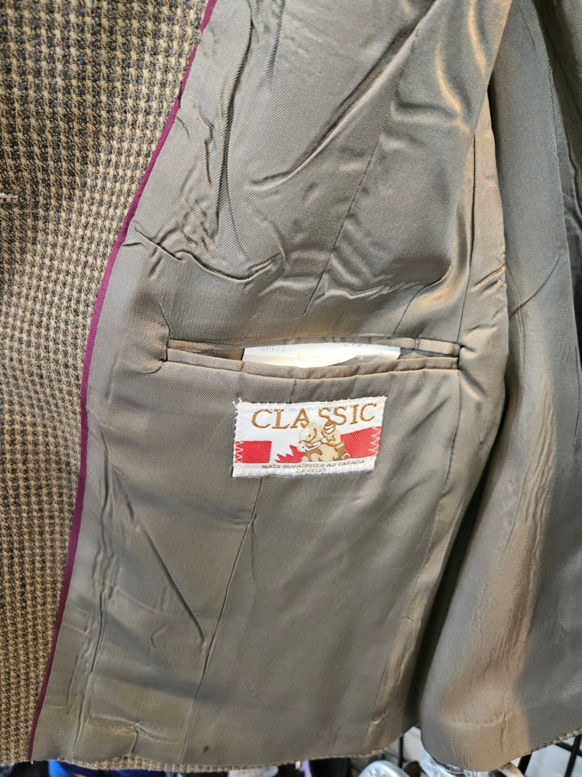 English Show Jacket – Brown, 14 Tall | Used