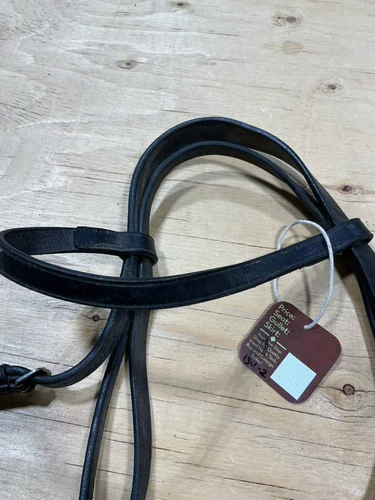English Bridle – Black Leather (C) | Used