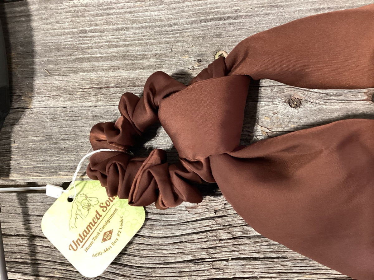 Hair Scrunchie – Cruel Girl Wild Rag, Brown | Used