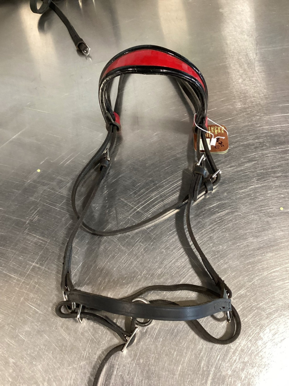 Show Halter – Red with Chin Strap | Used