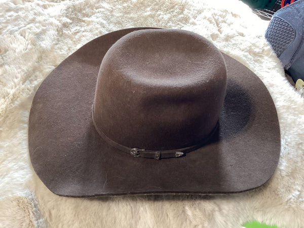 Cowboy Hat – Ariat Kids Wool, Brown, Small | Used