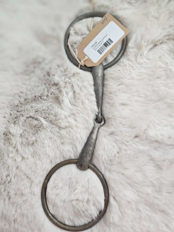 Bit – Large Ring Snaffle, 5" (#4) | Used