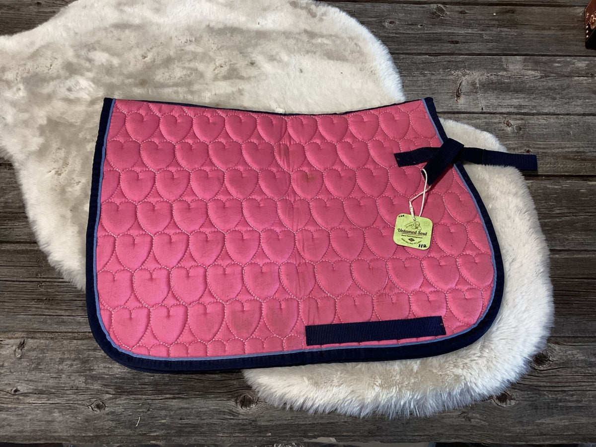 English Saddle Pad – Pink, Pony | Used