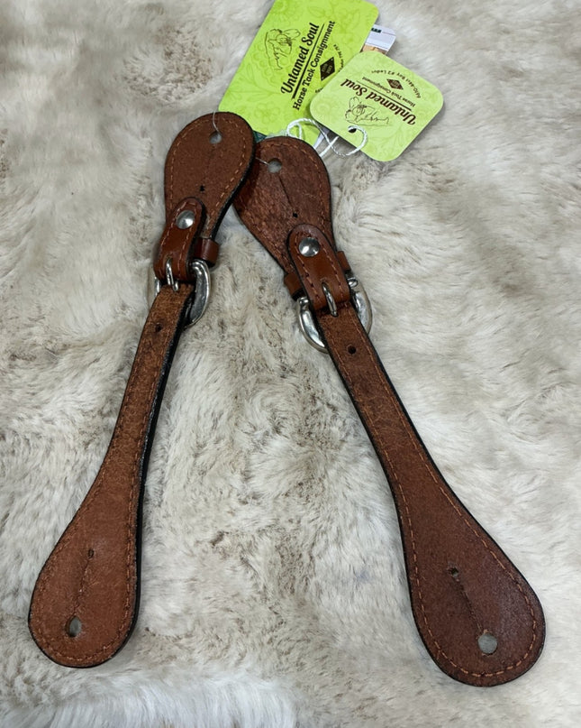 Western Spur Straps – Plain (2 Available) | New