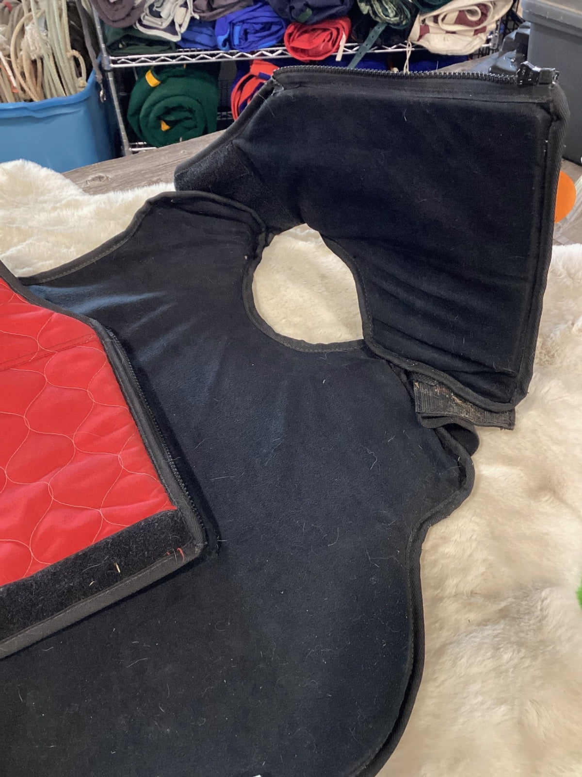 Safety Vest – Red, Size 28 | Used