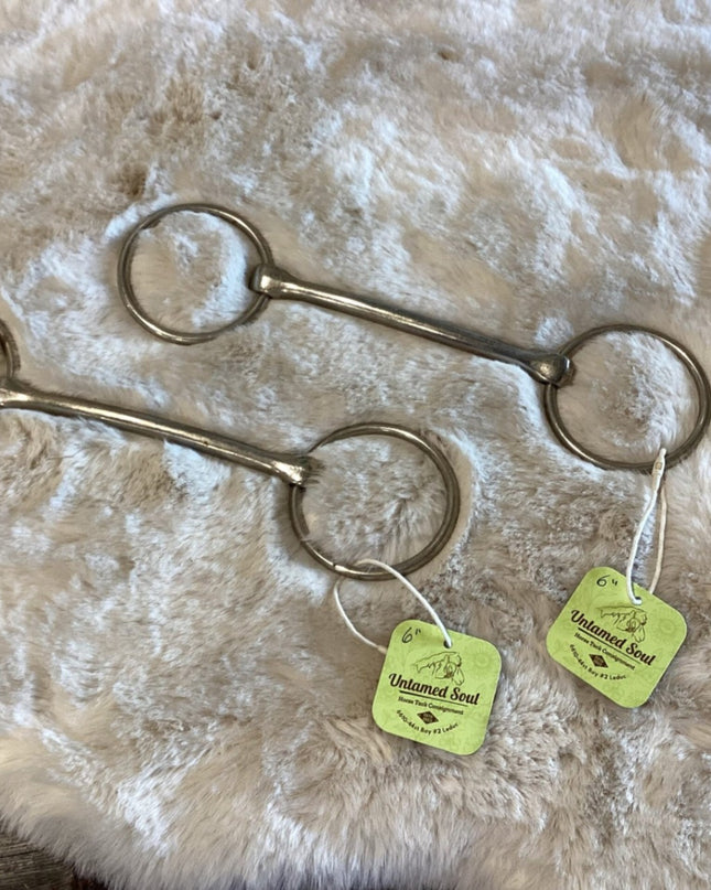 Bit – Straight Snaffle, 6" (2 Available) | Used