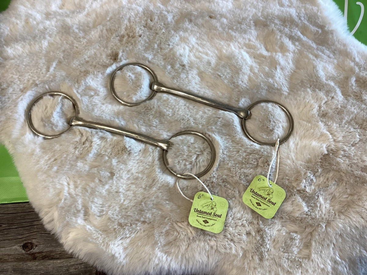 Bit – Straight Snaffle, 6" (2 Available) | Used