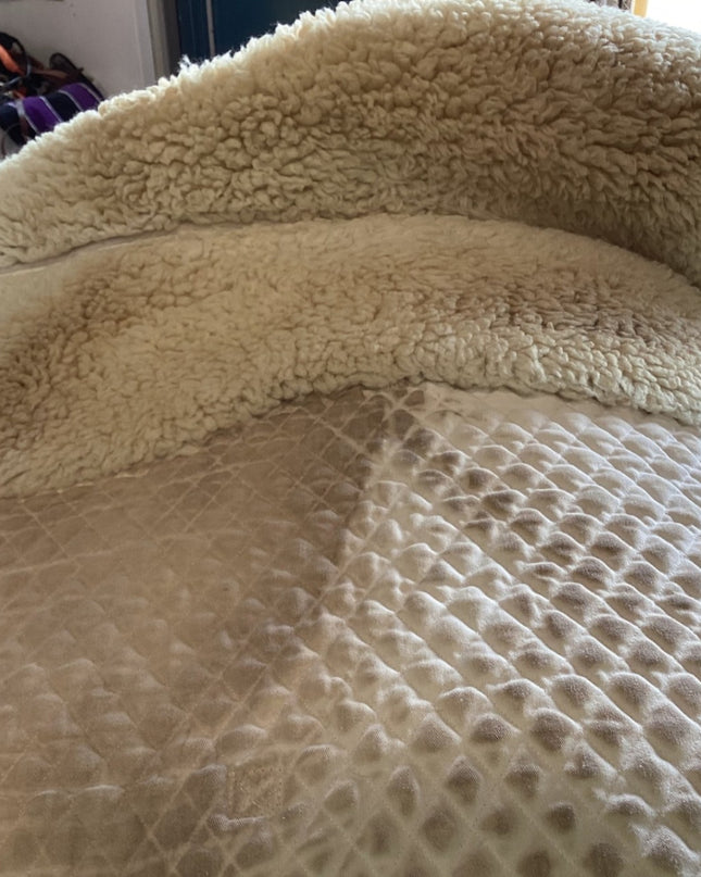 English Saddle Pad – White (C) | Used