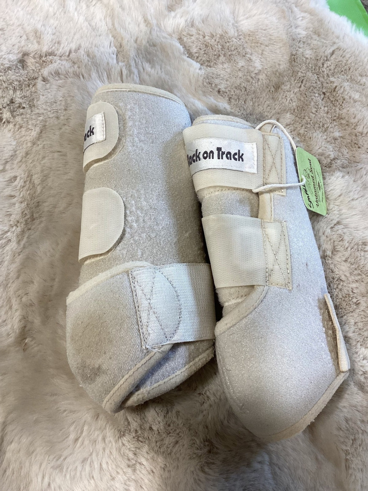 Medicine Boots – Back on Track, White, Small Fronts | Used, Very Good