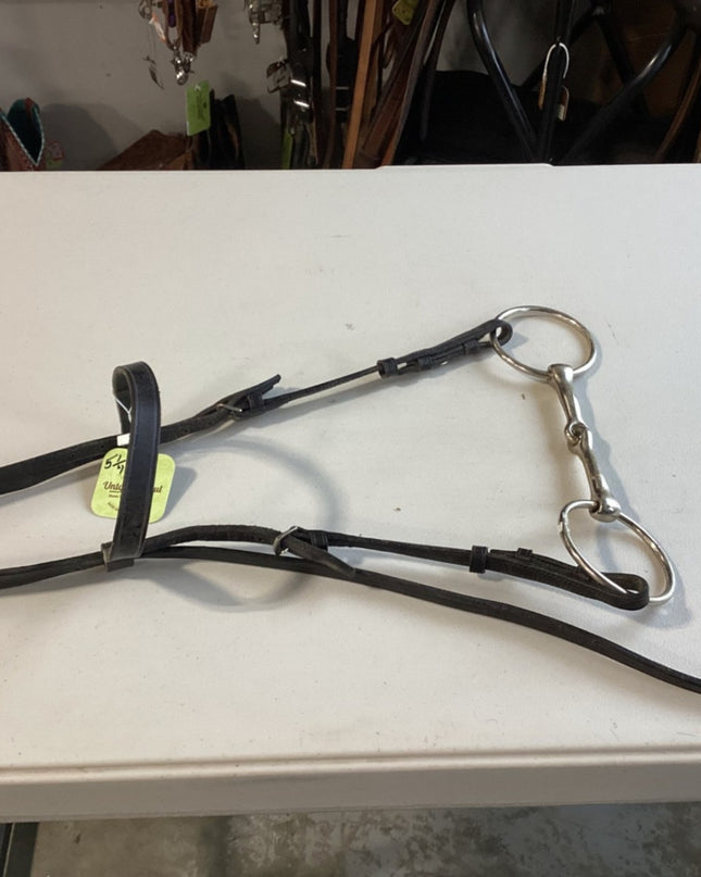 English Bridle – Schooling with 5.25" Bit | Used