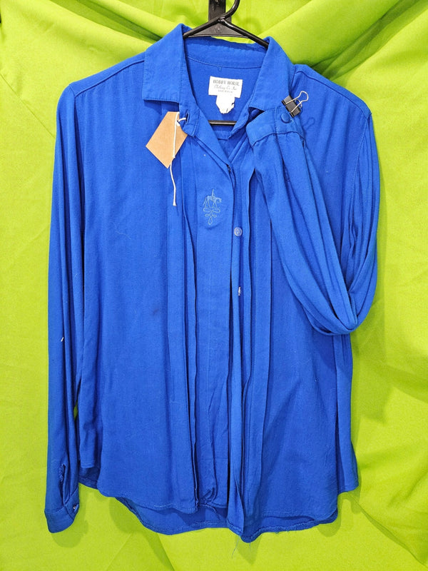 Western Show Shirt – Hobby Horse, Blue, Medium | Used