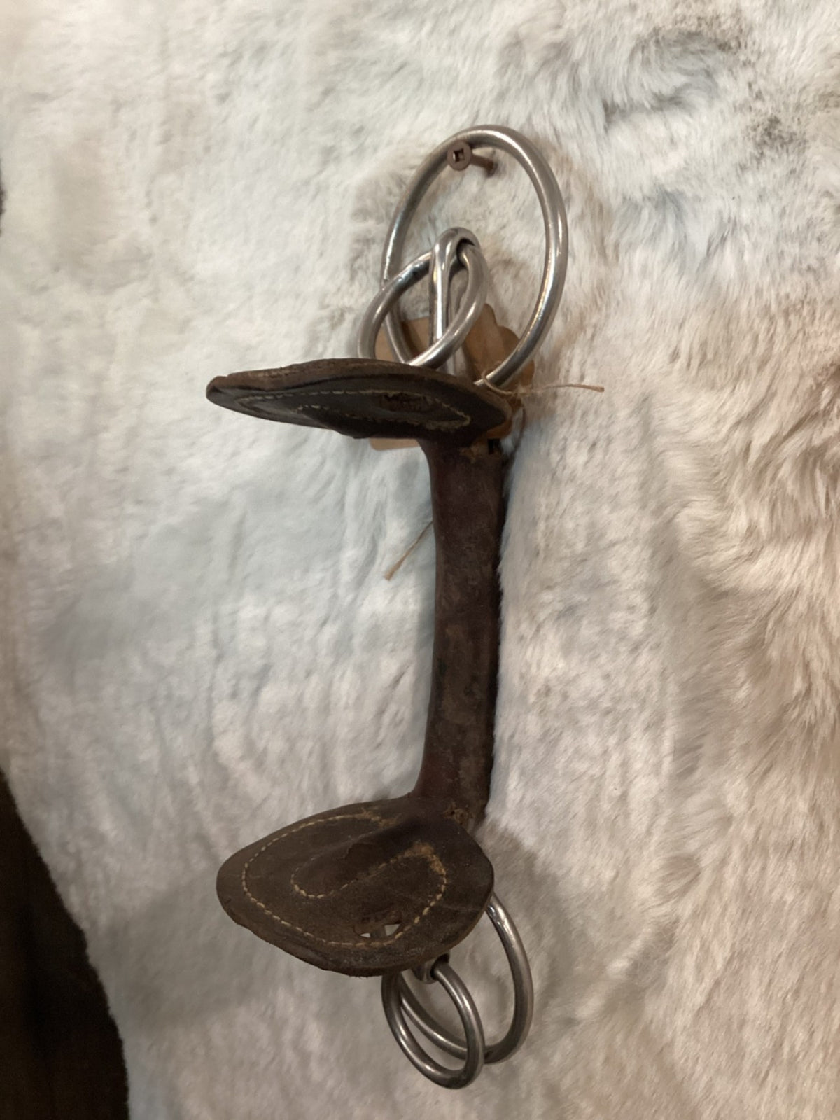 Bit – Leather Side Pull, Standardbred, 5" | Used