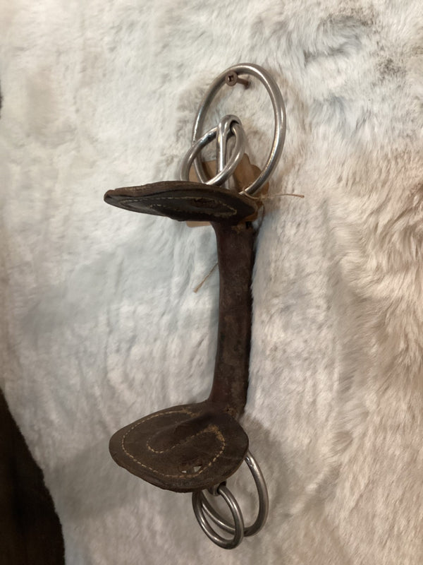 Bit – Leather Side Pull, Standardbred, 5" | Used