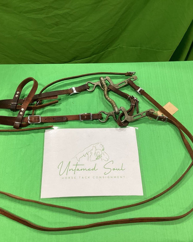 English Bridle & Bit – 5" with Reins | Used