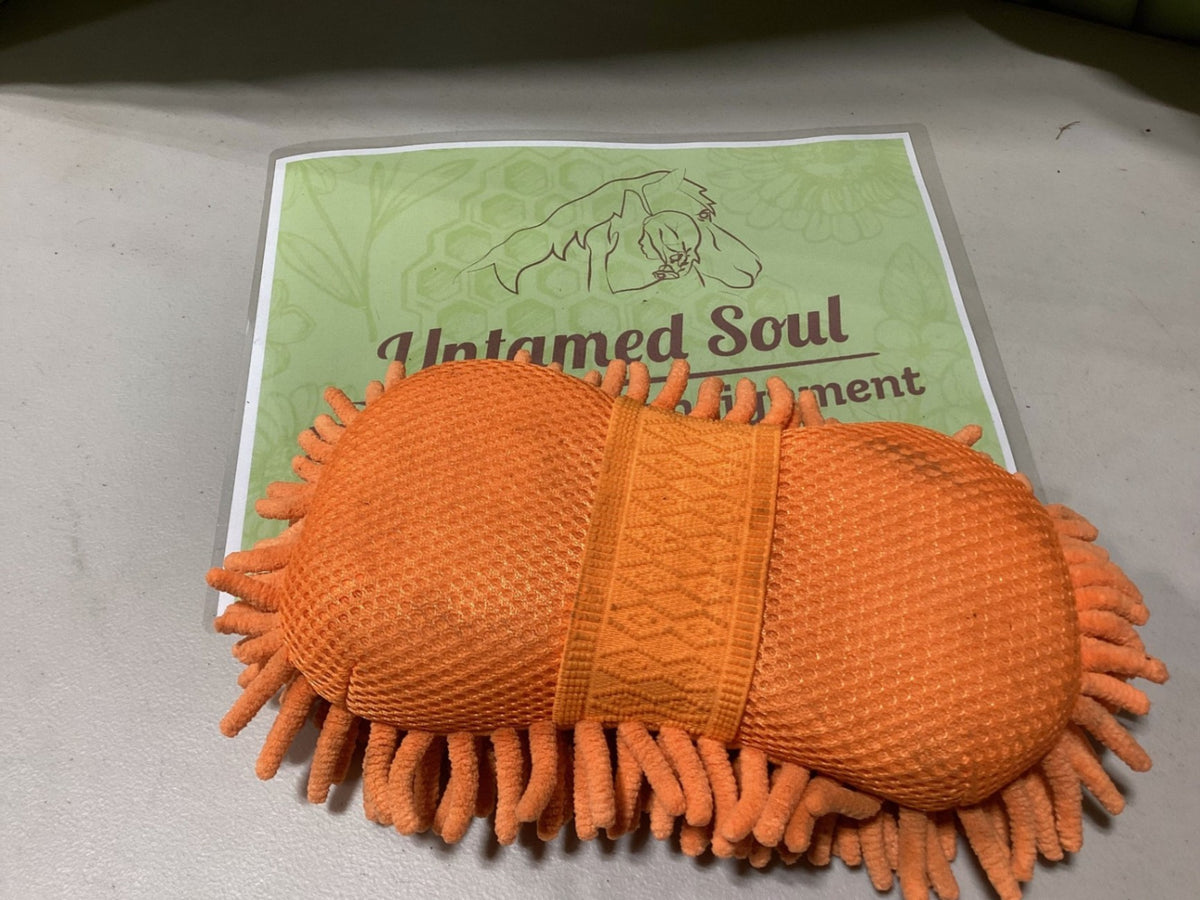 Grooming Sponge – Orange | Used