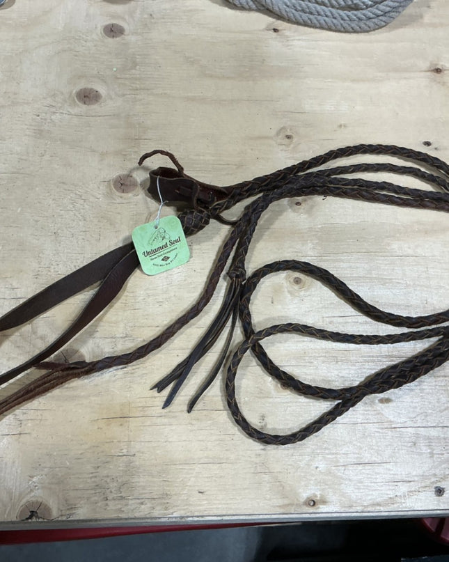 Western Reins – Thin Rope & Leather | Used