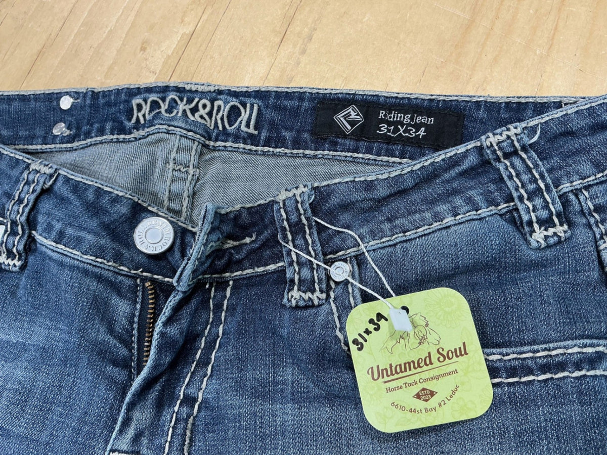Jeans – Rock & Roll Ladies Riding, 31x34 (A) | Used