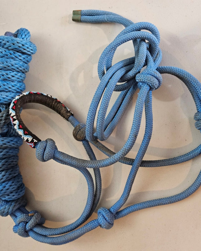 Halter – Rope, Blue (C) | Used