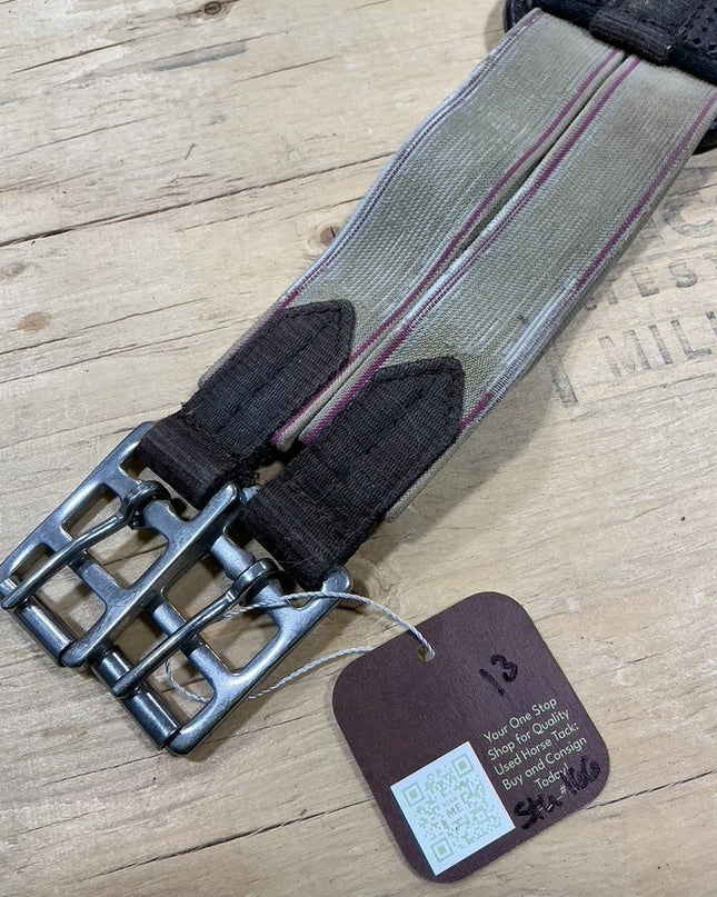 English Girth – Leather, Elastic Ends, 48" | Used