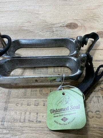 English Stirrups – Safety (Missing Elastic) | Used