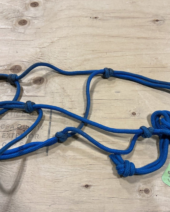 Halter – Rope, Blue, Full | Used