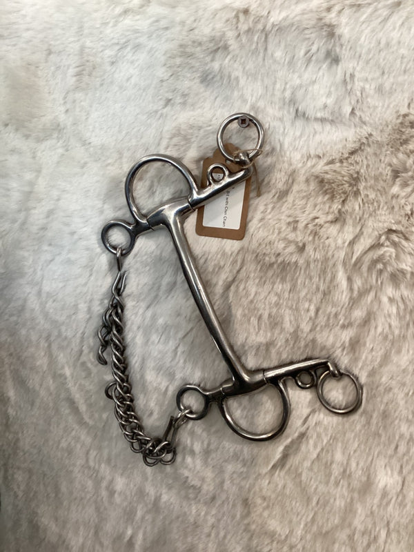 Bit – Pelham with Chin Chain, 5" | Used