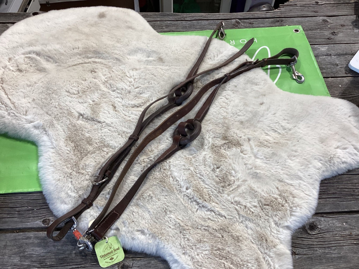 English Side Reins – Donut, Brown | Used, Like New