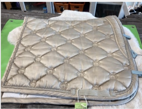 English Saddle Pad – PS of Sweden, Light Sand, Full | Used