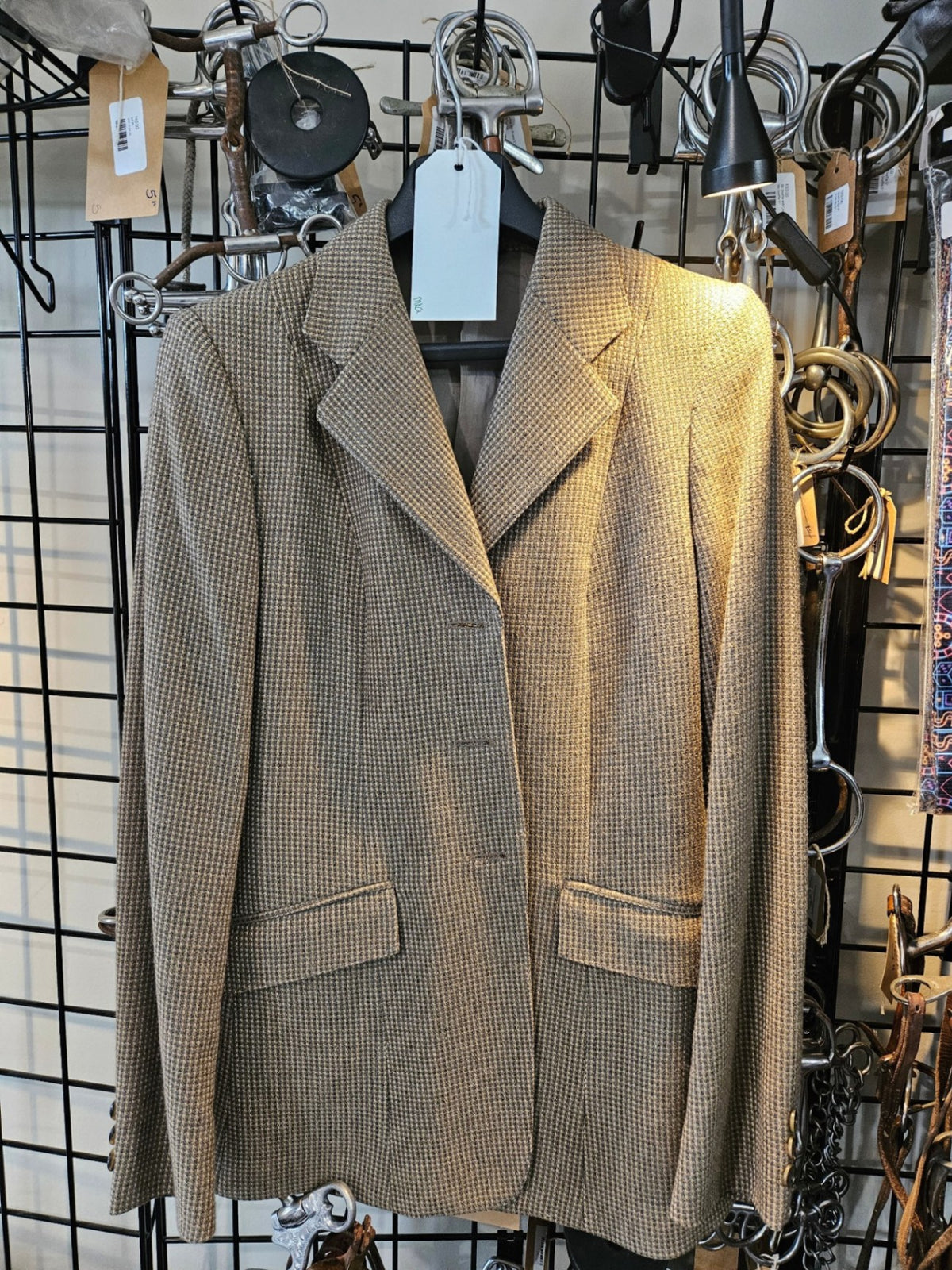 English Show Jacket – Brown, 14 Tall | Used
